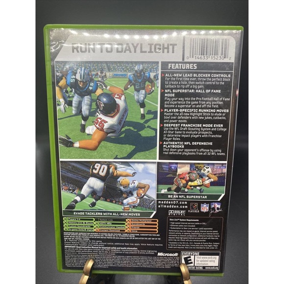 Madden NFL 07 - Xbox - Sports/Football Game Complete W/ User Manual - Picture 3 of 8